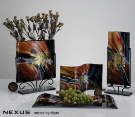 Nexus Art Glassware Diyas Home Vases
